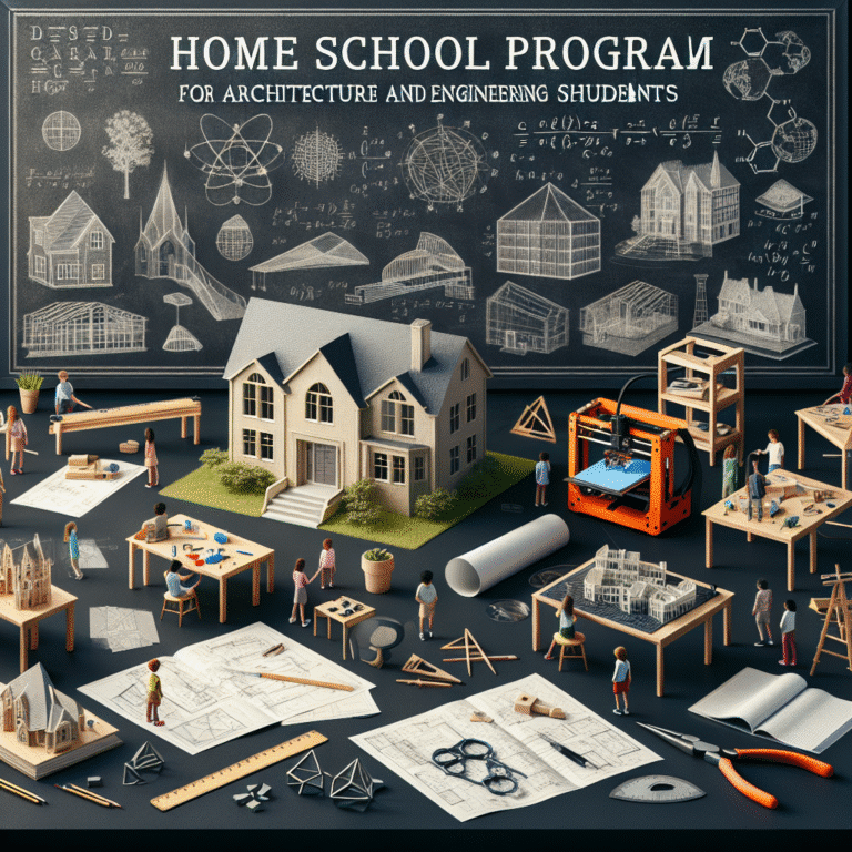 Homeschool architecture or engineering program for gifted
