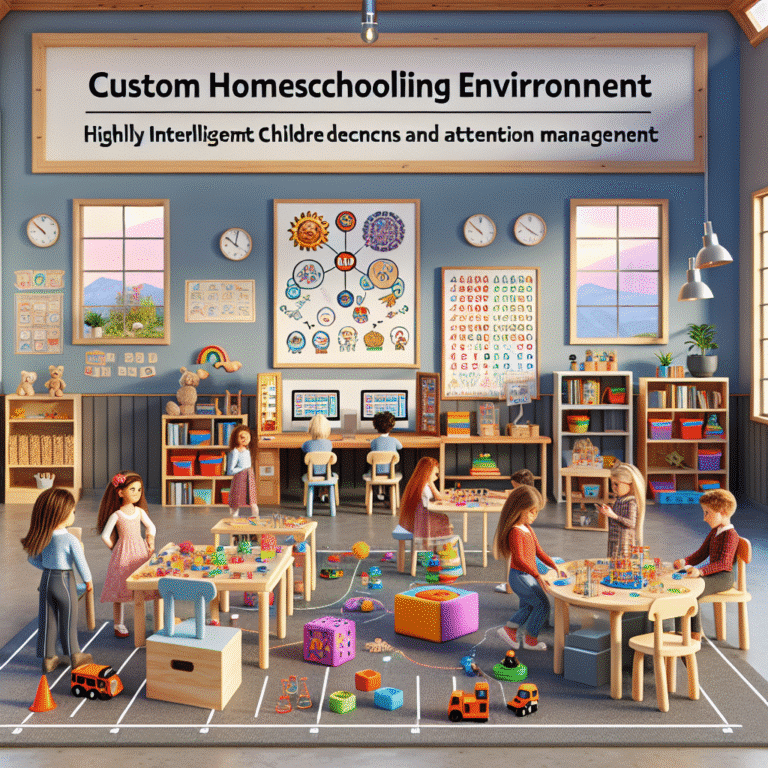 Tailoring Homeschool Programs for Gifted Children with ADHD