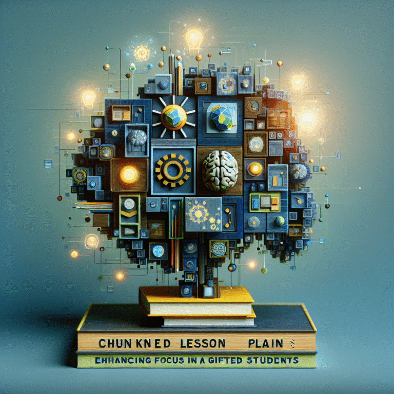 Chunked Lesson Plans: Enhancing Focus in Gifted Students