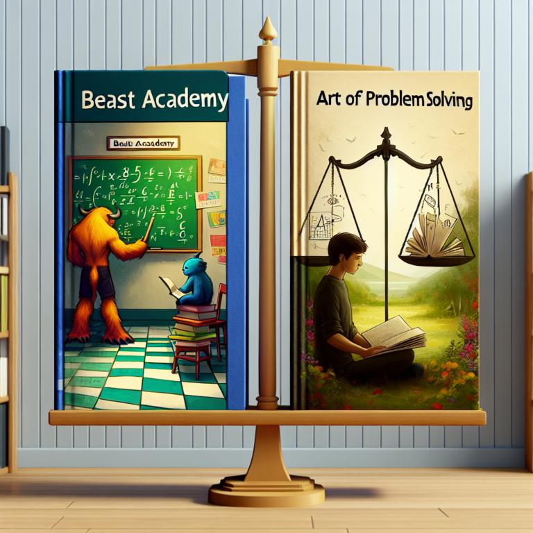 Beast Academy vs Art of Problem Solving for Homeschool Review